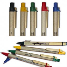 Kugelschreiber Storia flach – aus recycelter Pappe