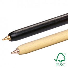 Steckminenkugelschreiber Spar – aus FSC-zertifizierter Buche
