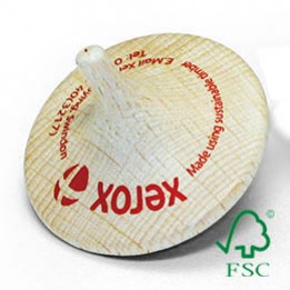 Kreisel aus FSC-zertifiziertem Buchenholz