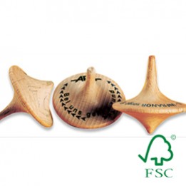 Kreisel aus FSC-zertifiziertem Buchenholz