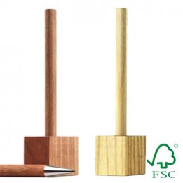 Holzkugelschreiber Stand-Up aus FSC zertifiziertem Holz