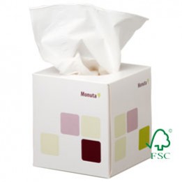 Taschentuchspender Cube – FSC-zertifiziert