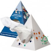 Taschentuchspender Pyramide – FSC-zertifiziert